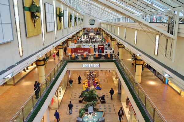 centre commercial faillite